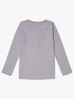 Luca & Lola Jacopo Langærmet T-Shirt, Grey Melange