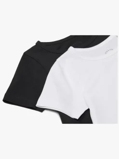 Luca & Lola Malena Top 2-pak, White/Anthracite