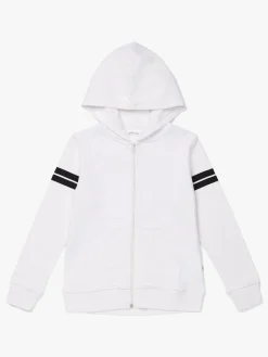 Luca & Lola Marzia Hoodie, White/Stripes