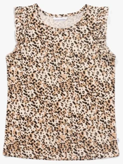 Luca & Lola Montena Top 2-pak, Leopard/Black