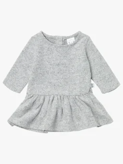 Luca & Lola Olga Kjole Baby, Grey Melange