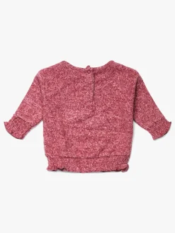 Luca & Lola Pasqualina Trøje Baby, Dark Pink Melange
