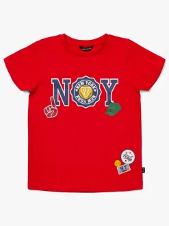 Luca & Lola San Marino T-Shirt 2-pak, Red/Army Green