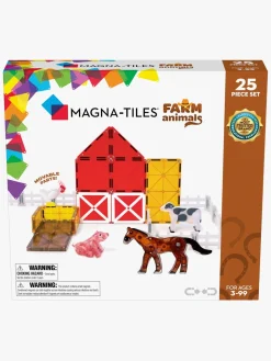 MAGNA-TILES Bondegårdsdyr Byggesæt 25 Dele