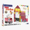 MAGNA-TILES Brandstation Magnetiske Byggeklodser 50 Dele