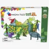 MAGNA-TILES Dinosaurverden XL Byggesæt 50 Dele
