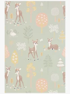 Majvillan Tapet Golden Woods, Dusty Green