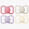 MAM Air Silikone Sutter 6-16m 4-pak, Pink/Neutral