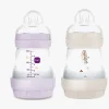 MAM Easy Start Sutteflaske Anti-kolik 160 ml 2-pak, Pink/Neutral