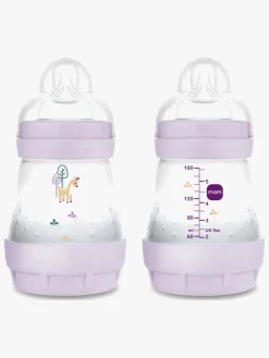 MAM Easy Start Sutteflaske Anti-kolik 160 ml 2-pak, Pink/Neutral