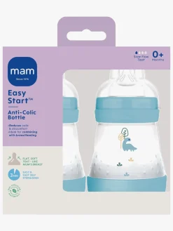 MAM Easy Start Sutteflaske Anti-kolik 160 ml 2-pak, Blue