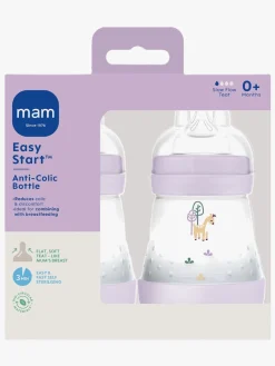 MAM Easy Start Sutteflaske Anti-kolik 160 ml 2-pak, Pink