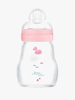 MAM Feel Good Sutteflaske Glas 170 ml, Mix