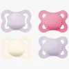 MAM Original Sutter & Air Silikone Sut 0-6m 4-pak, Pink