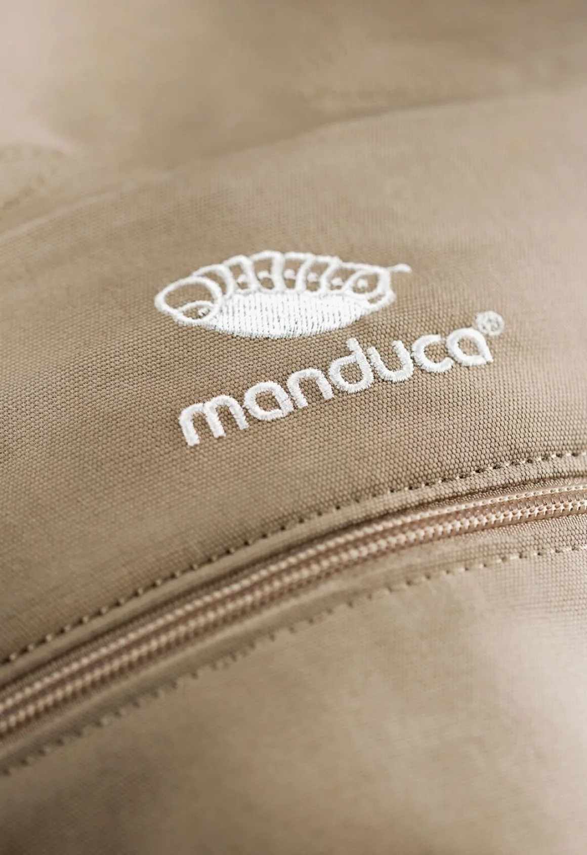Manduca First PureCotton Bæresele, Nougat