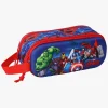 Marvel Avengers 3D Dobbelt Penalhus, Blå