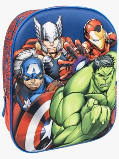 Marvel Avengers 3D Rygsæk, Blå/Rød