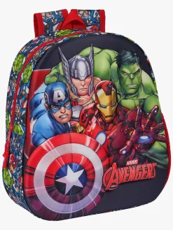 Marvel Avengers 3D Rygsæk 8.5L, Sort/Rød