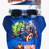 Marvel Avengers Kasket & Solbriller, Blå