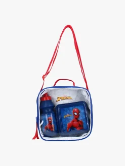 Marvel Spider-Man Madkasse & Flaske Sæt, Blå