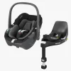 Maxi-Cosi Pebble 360 Autostol Baby inkl. FamilyFix 360 Base, Essential Black