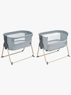Maxi-Cosi Tori Beyond Bedside Crib, Grey Eco