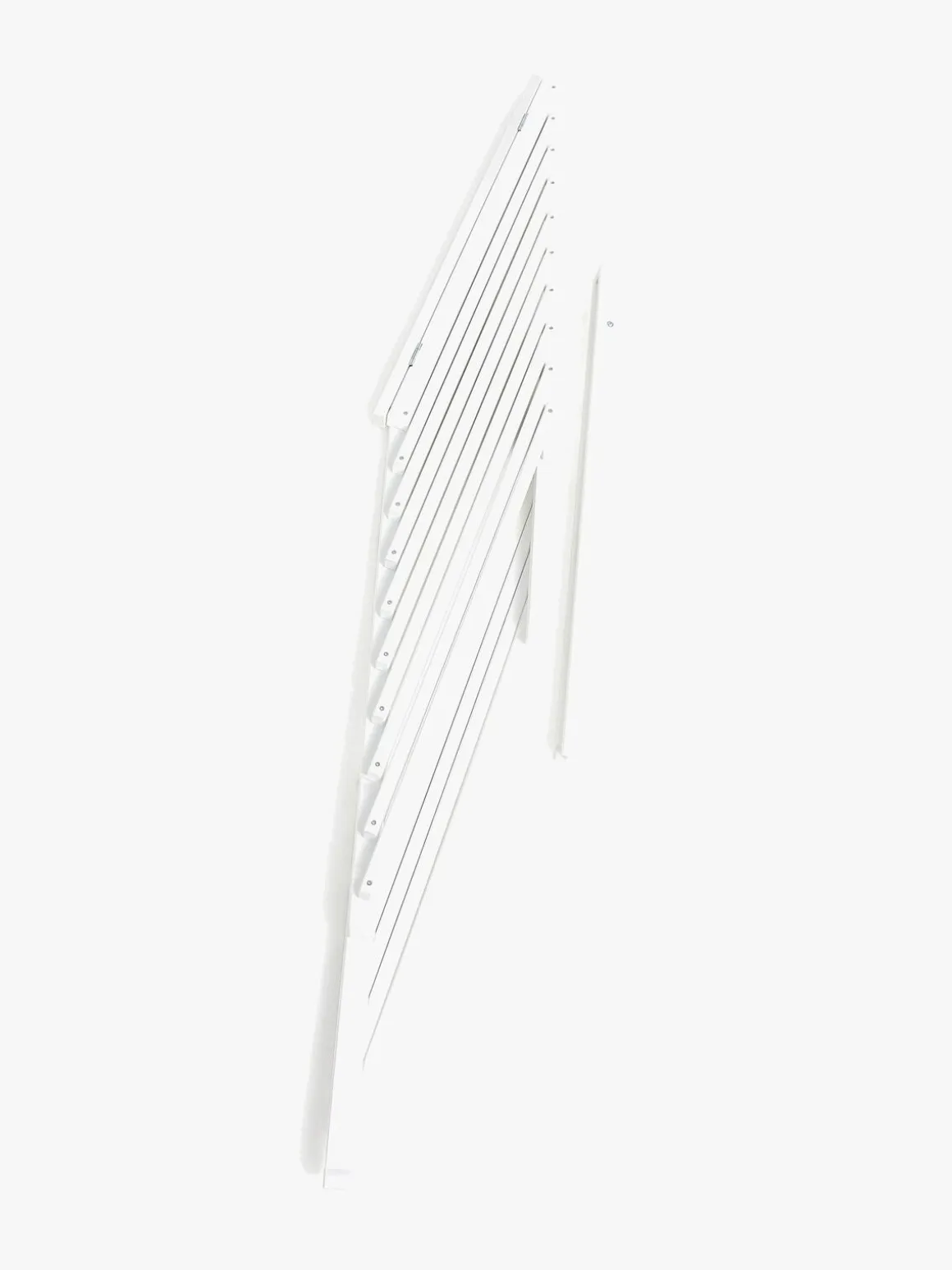 2ME Optimal Skruegitter 120 cm, Hvid
