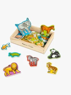 Melissa & Doug Dyremagneter i Træ 20 Stk.