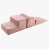 Meowbaby Aesthetic Foam Sæt 3 Elementer Kraftig Fløjl, Pink