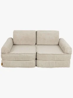 Meowbaby Play Pocket  Bygbar Sofa Plus Aesthetic, Ecru