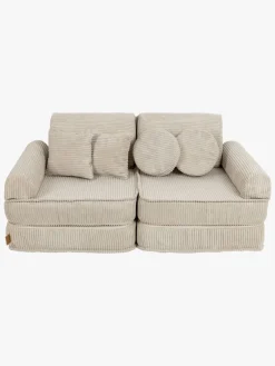 Meowbaby Play Pocket  Bygbar Sofa Plus Aesthetic, Ecru