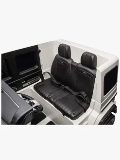 Mercedes Benz AMG G63 Elbil, Hvid