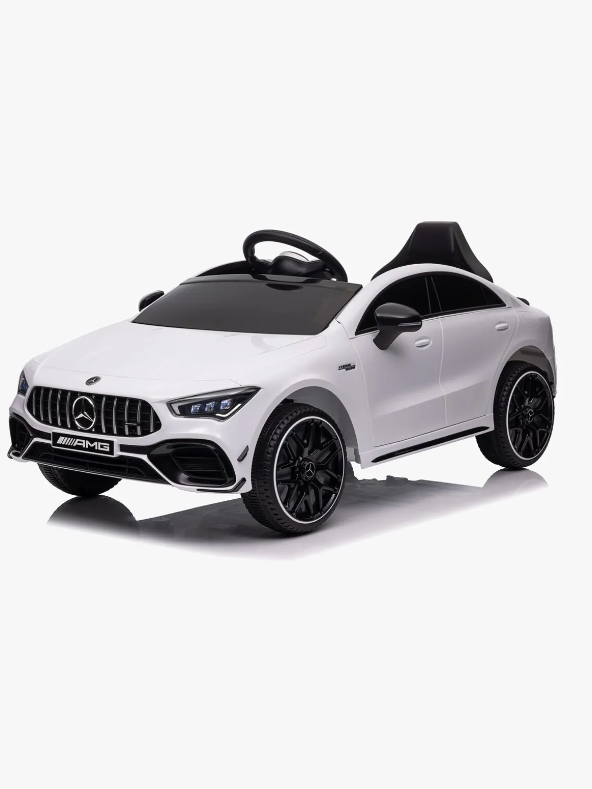 Mercedes Benz CLA45 Elbil, Hvid