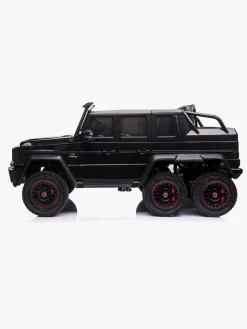 Mercedes Benz G63 6X6 Elbil, Sort