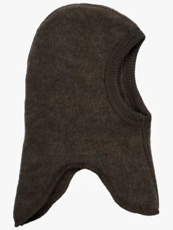 Mikk-Line Elefanthue Merinould, Dark Brown Melange