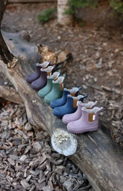 Mikk-Line  Forede Gummistøvler Uldblanding, Twilight Mauve