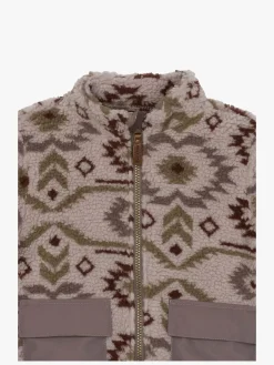 Mikk-Line Teddy-jakke, Cloud Gray