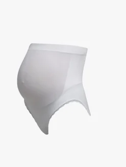 Milki Hipster Seamless Graviditetstrusser 2-Pak, White