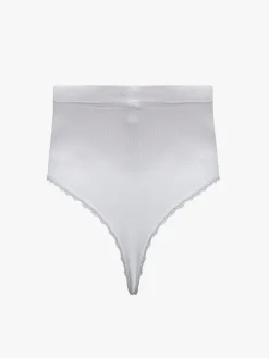Milki String Seamless Graviditetstrusser 2-Pak, White