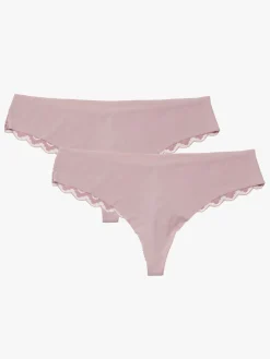 Milki Trusser 2-pak, Dusty Pink