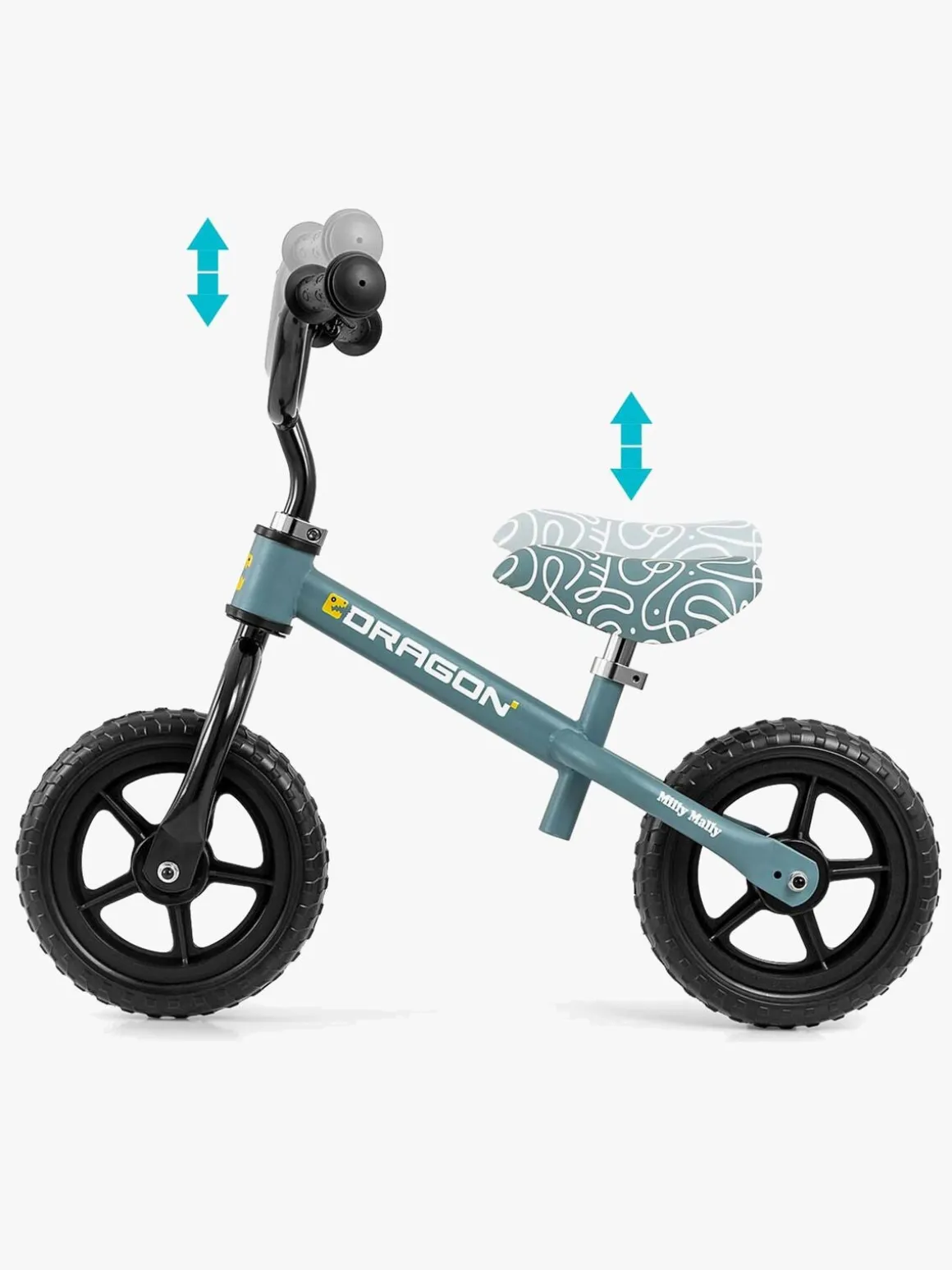 Milly Mally Dragon Løbecykel, Denim