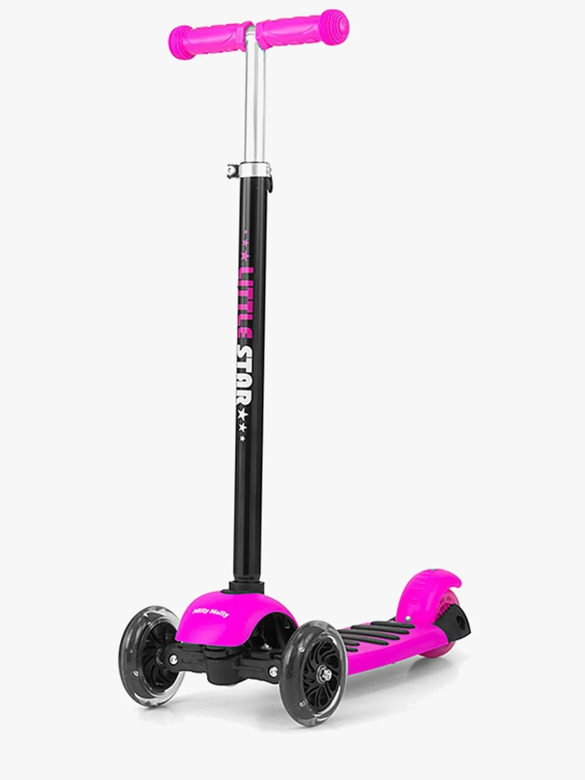 Milly Mally Little Star Gåbil/Scooter 3-in-1, Gul