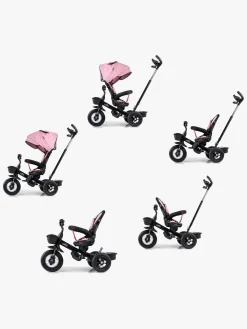 Milly Mally Movi 5-i-1 Trehjulet Cykel, Sort/Lyserød