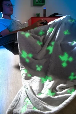 Minecraft Cuddle Tæppe med 