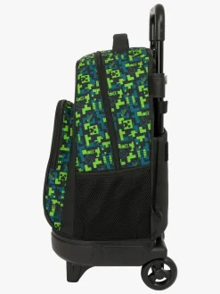Minecraft Trolley Kuffert 33L TNT, Blå/Grøn