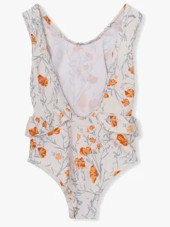 MINI A TURE Delicia UV-Badedragt, Print Whisper White