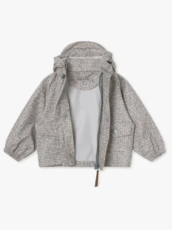 MINI A TURE Julien Regnjakke, Print Vapor Gray