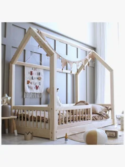 Minitude JAMES Junior-/Montessori-seng 90x190, Natur