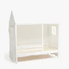 Minitude Nordic Jax Husseng 70x140 + Sengehimmel, Hvid