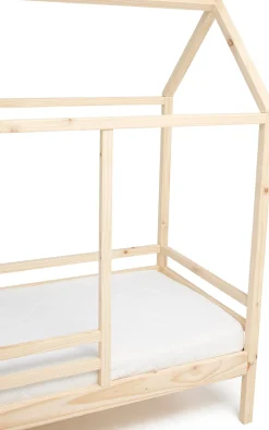 Minitude Nordic Jax Juniorseng med BabyMatex Madras Carpathia 70x140, Natur
